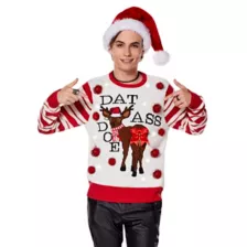 Light-Up Dat Ass Doe Christmas Sweater at Spencer's
