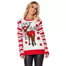 Light-Up Dat Ass Doe Christmas Sweater at Spencer's