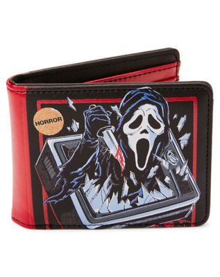03949476 - Ghost Face Bifold Wallet - Steven Rhodes