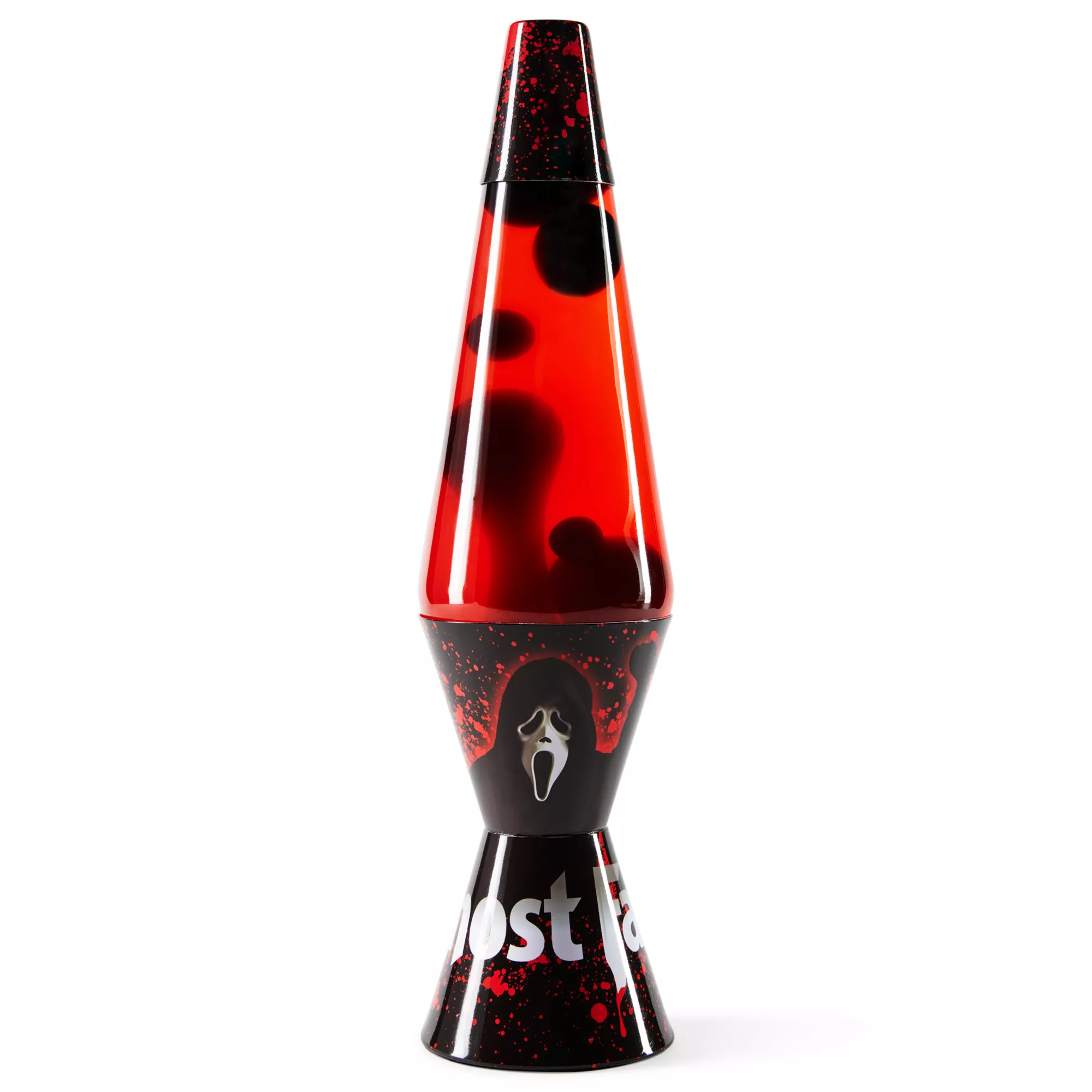 Ghost Face 14.5 Inch Lava Lamp Black at Spencer's