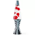 17 Inch Black and White Ribcage Lava Lamp at Spencer's