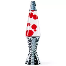 17 Inch Black and White Ribcage Lava Lamp at Spencer's