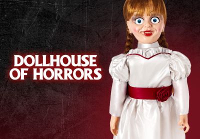 creepy doll décor