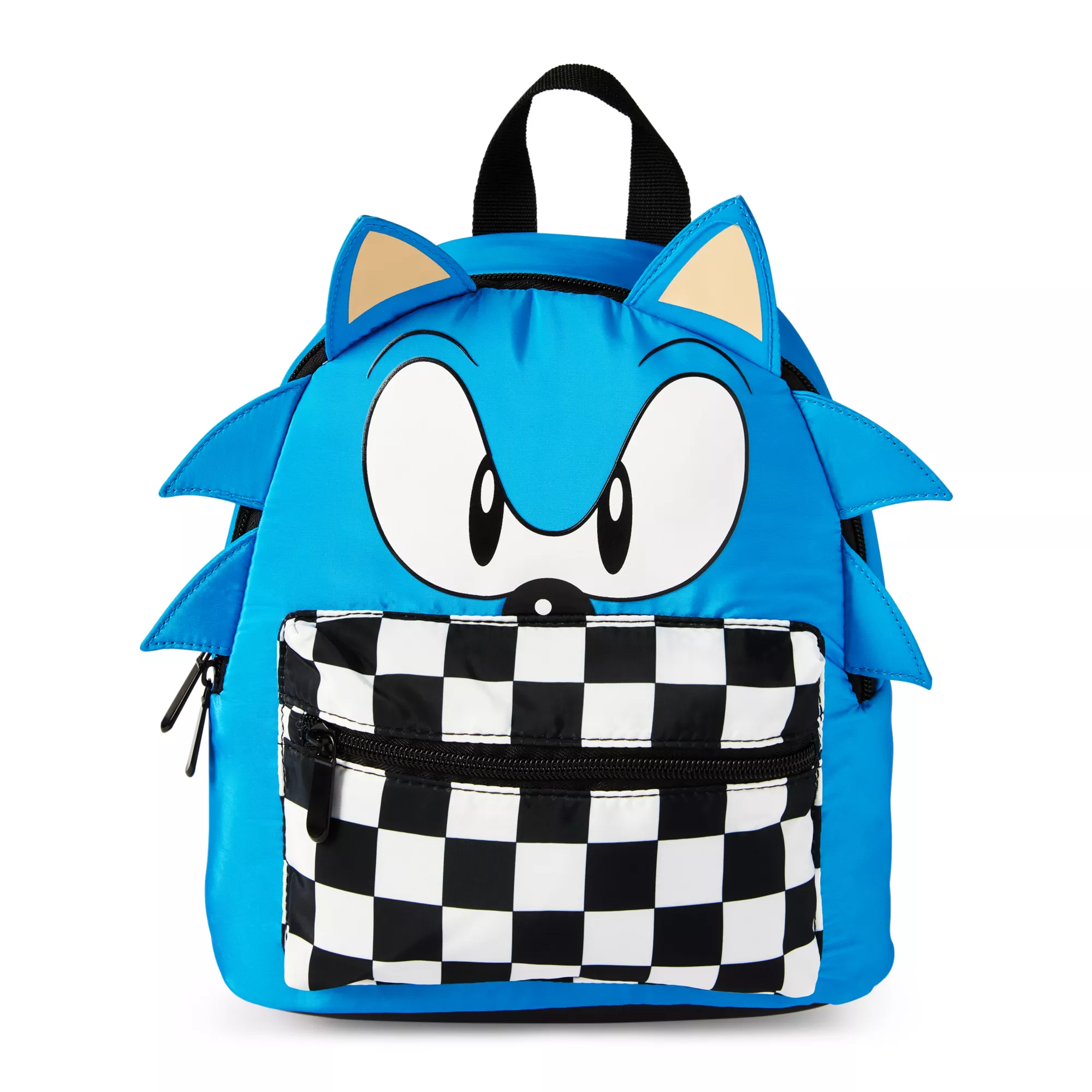 3D Sonic Checkered Mini Backpack - Sonic the Hedgehog at Spencer's