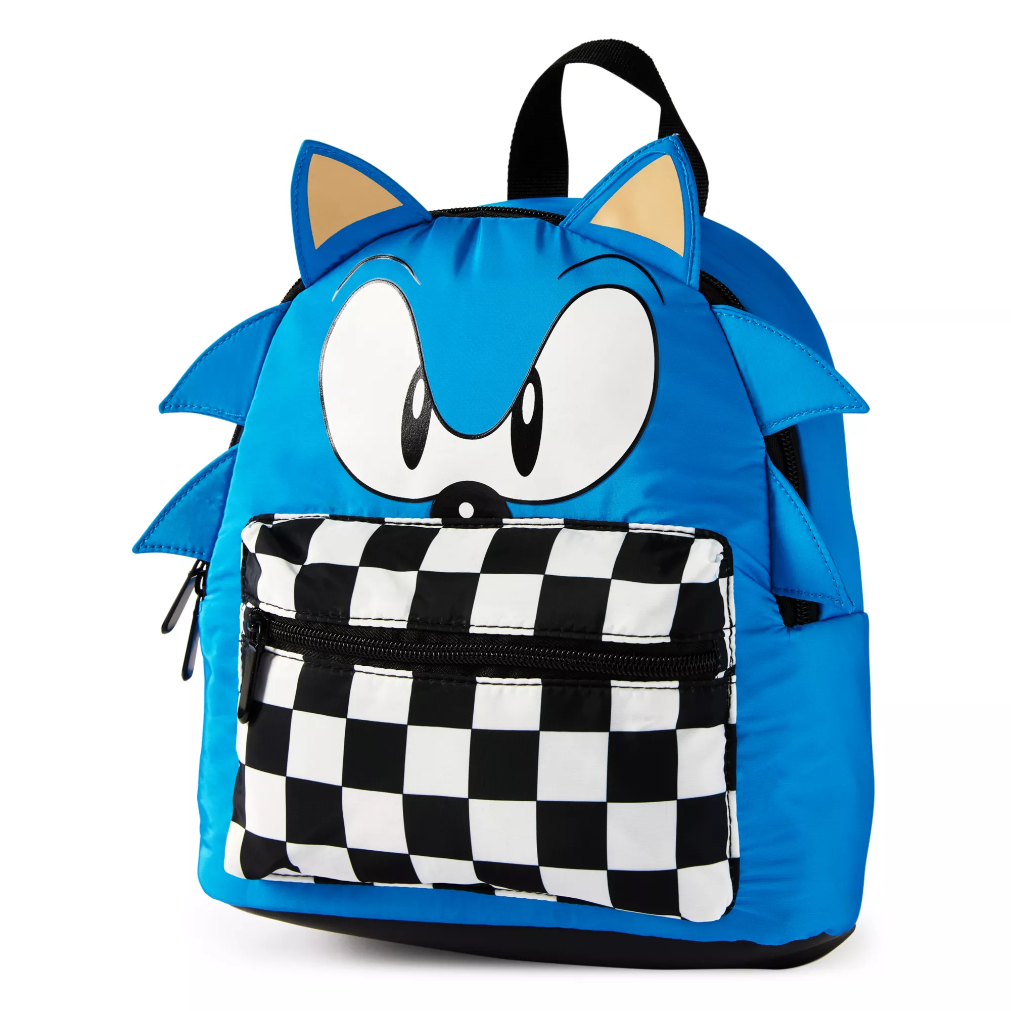 3D Sonic Checkered Mini Backpack - Sonic the Hedgehog at Spencer's