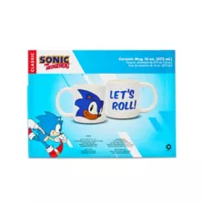 Let's Roll Sonic the Hedgehog Coffee Mug - 16 oz. at Spencer's