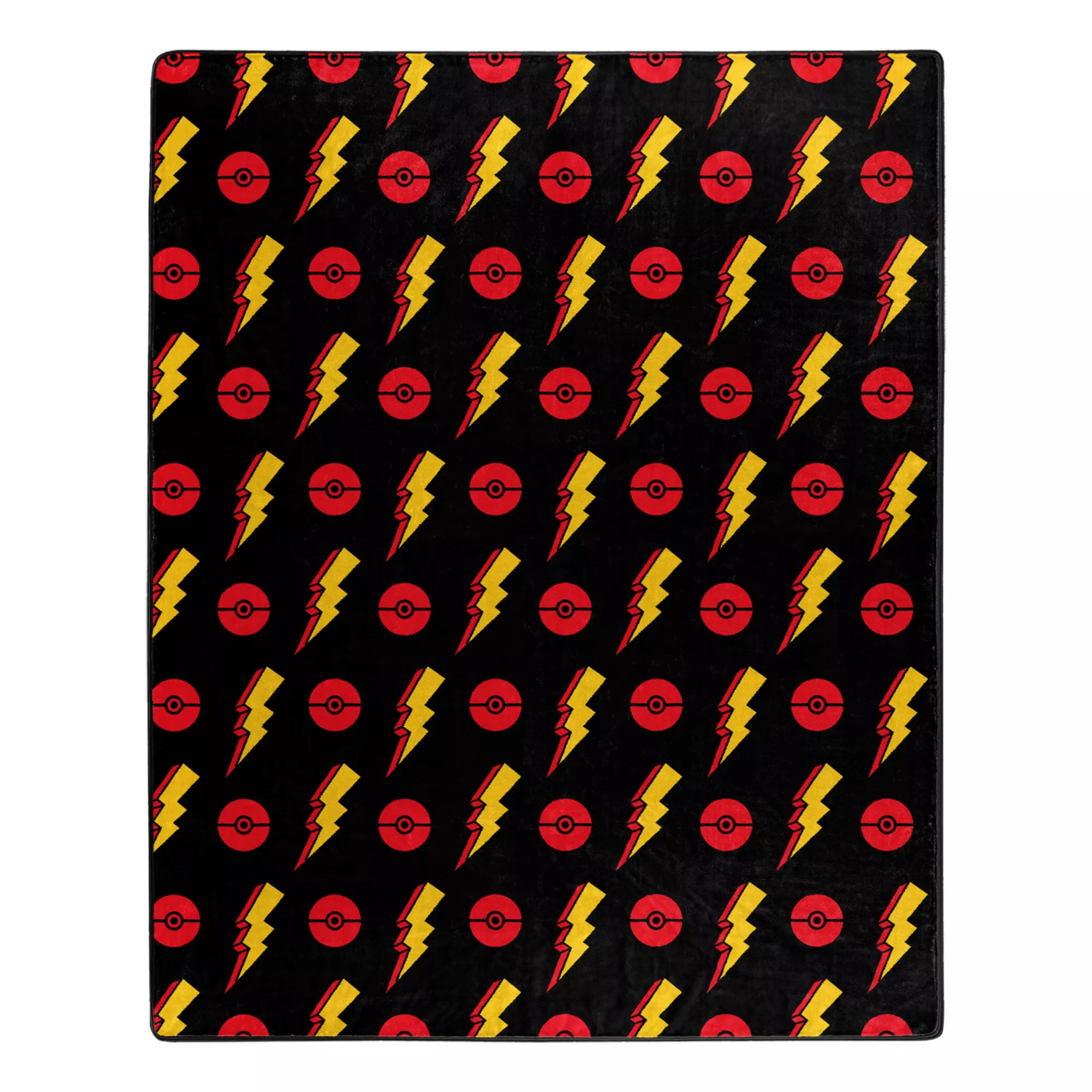 Pikachu Lightning Bolt Fleece Blanket - Pokémon at Spencer's