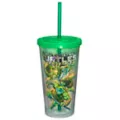 Teenage Mutant Ninja Turtles Attack Pose Cup with Straw - 20 oz. at Spencer's