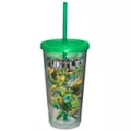 Teenage Mutant Ninja Turtles Attack Pose Cup with Straw - 20 oz. at Spencer's