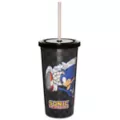 Checkered Flag Sonic the Hedgehog Cup with Straw - 20 oz. at Spencer's