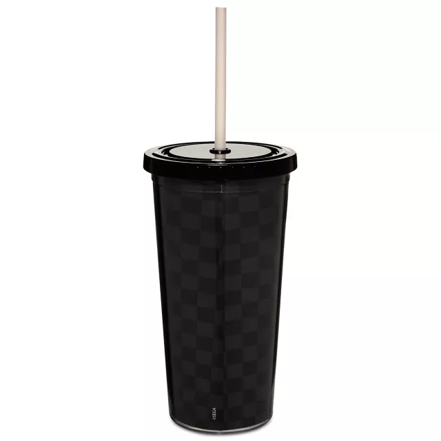 Checkered Flag Sonic the Hedgehog Cup with Straw - 20 oz. at Spencer's