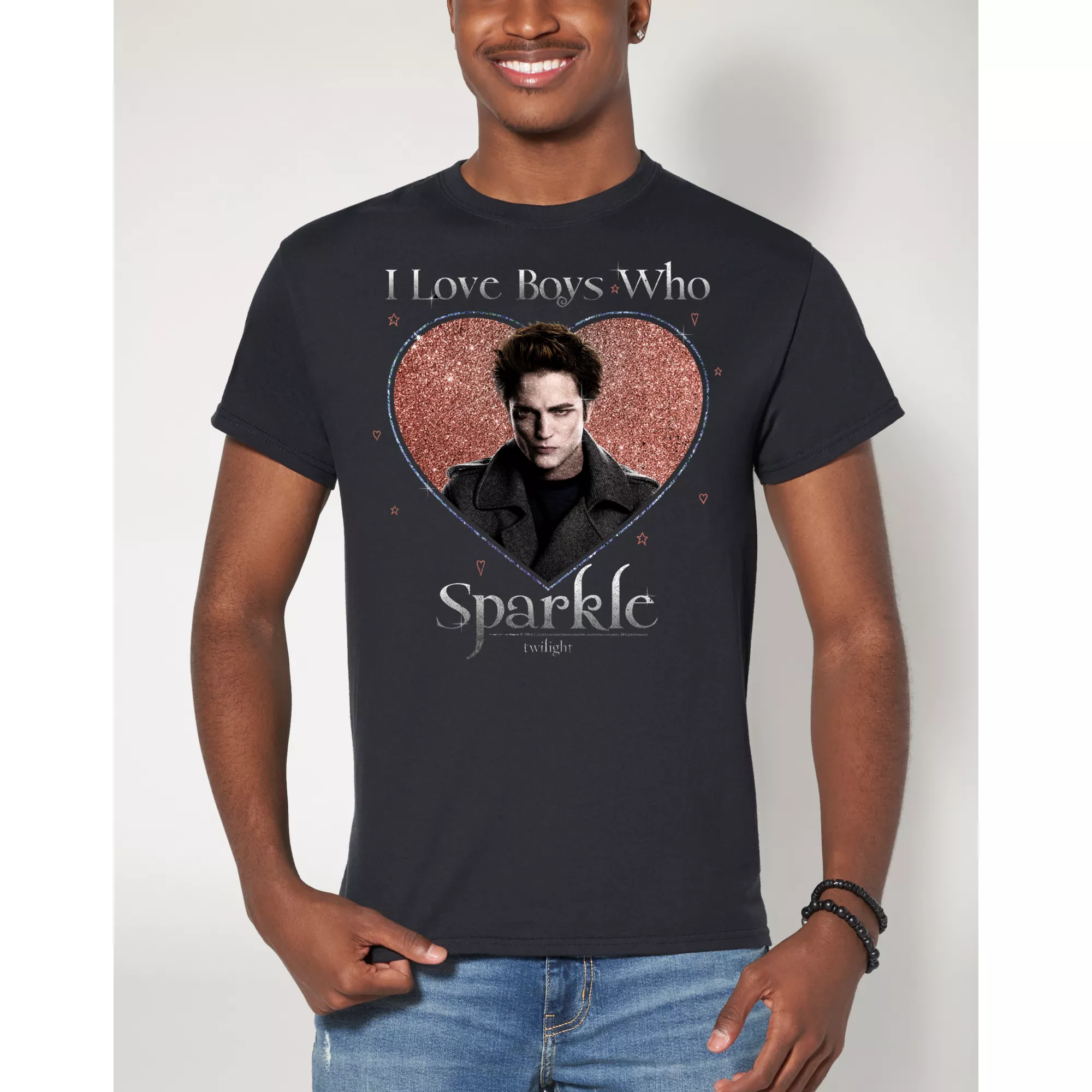 I Love Boys Who Sparkle T Shirt - Twilight at Spencer's