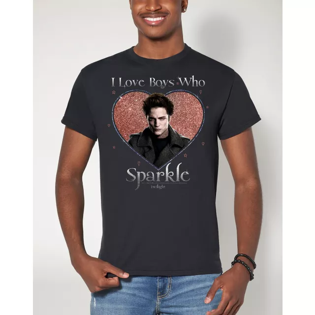 I Love Boys Who Sparkle T Shirt - Twilight at Spencer's
