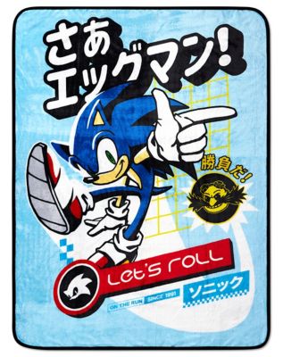 Sonic discount plush blanket