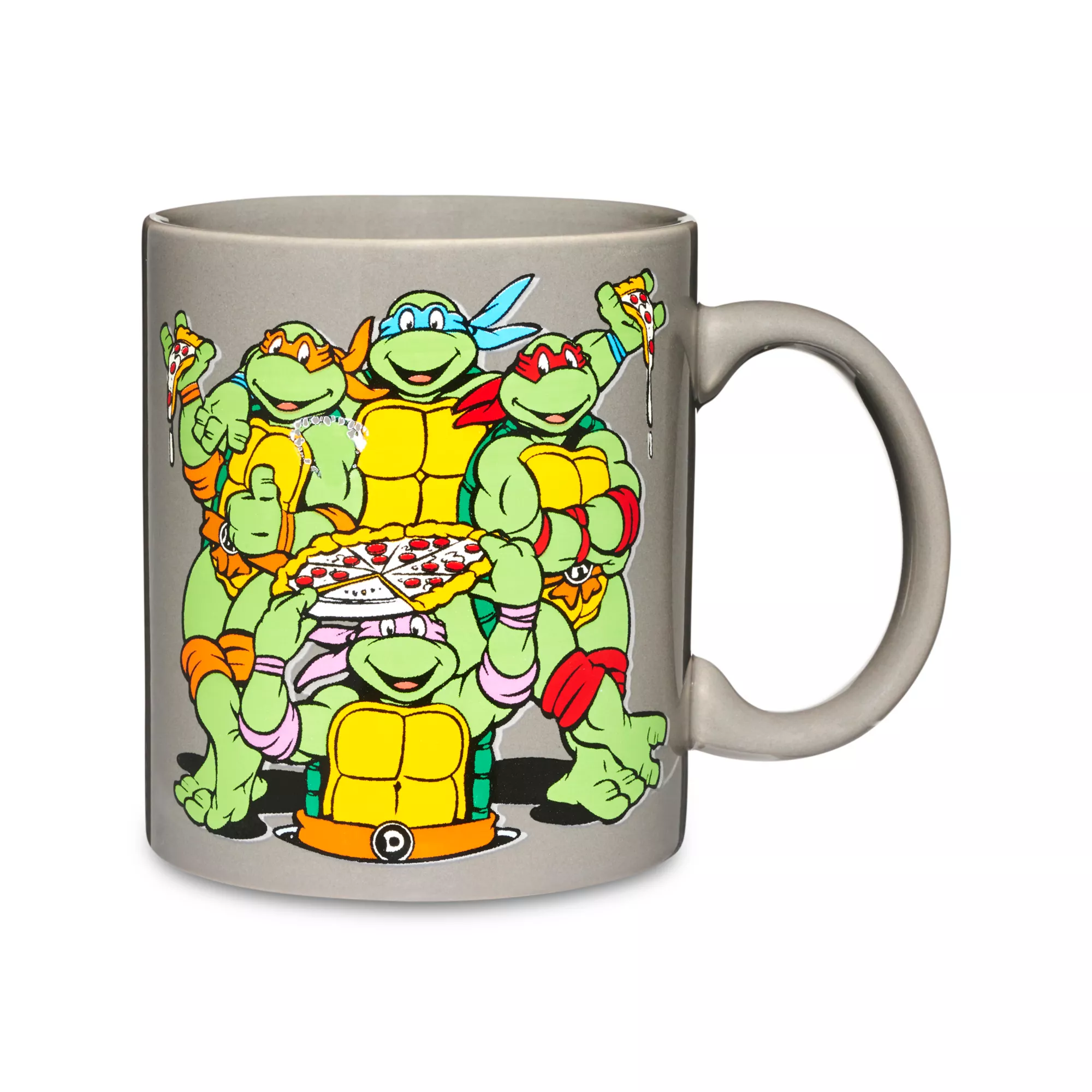 Group Pizza Teenage Mutant Ninja Turtles Coffee Mug - 20 oz. at Spencer's
