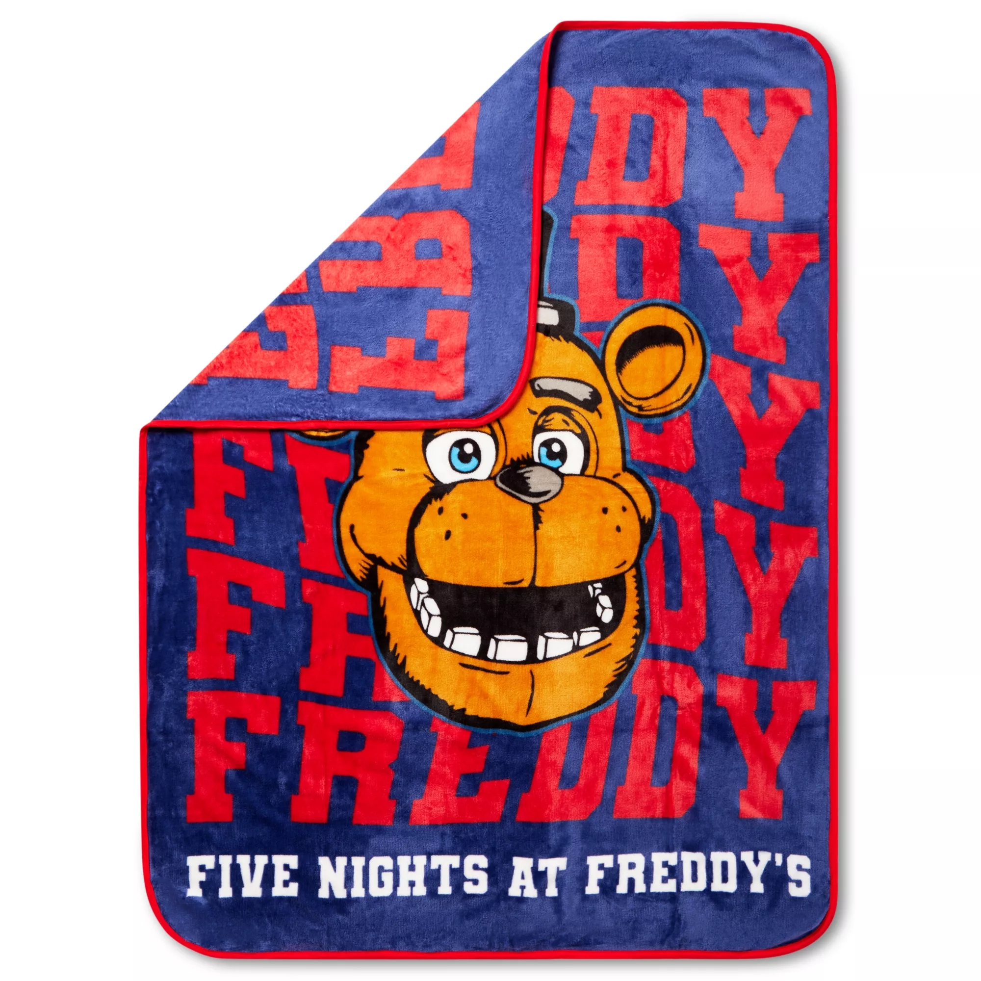 Freddy Fazbear Fleece Blanket - Five Nights at Freddy's at Spencer's