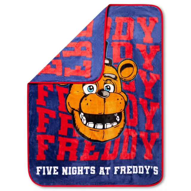 Five nights at freddy's fleece blanket sale