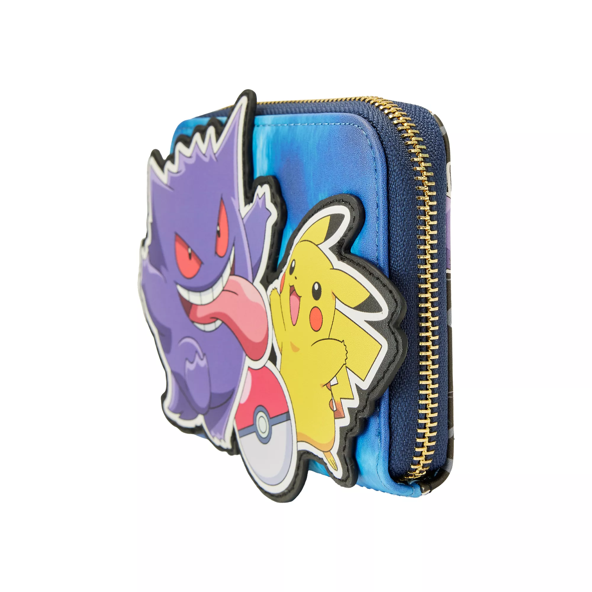 Loungefly Pikachu x Gengar Zip Wallet - Pokémon at Spencer's