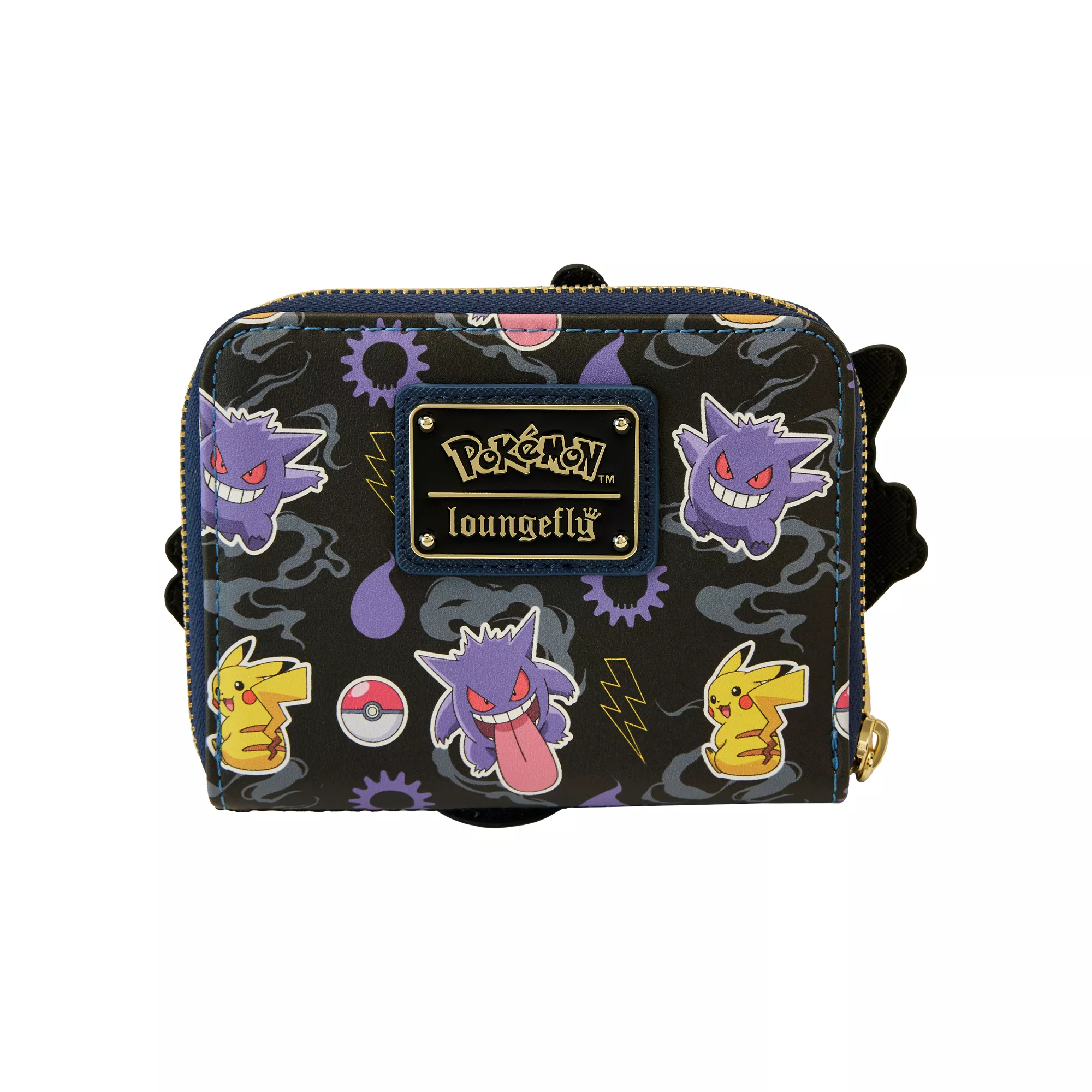 Loungefly Pikachu x Gengar Zip Wallet - Pokémon at Spencer's
