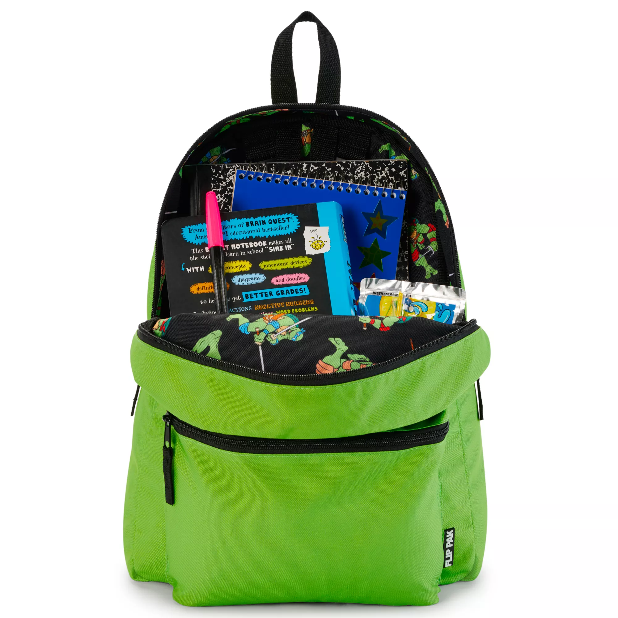 Flip Pak Reversible Michelangelo Backpack - Teenage Mutant Ninja Turtles at Spencer's