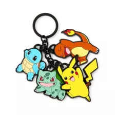 Pokémon Characters Multi-Charm Keychain at Spencer's
