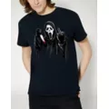 Ghost Face Middle Finger T Shirt at Spencer's
