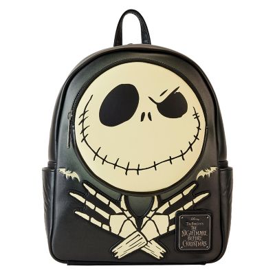 jack skellington loungefly mini backpack Disney 100 Nightmare Before Christmas Glow-in-the-Dark This great looking backpack is produced by Loungefly The Nightmare Before Christmas Jack