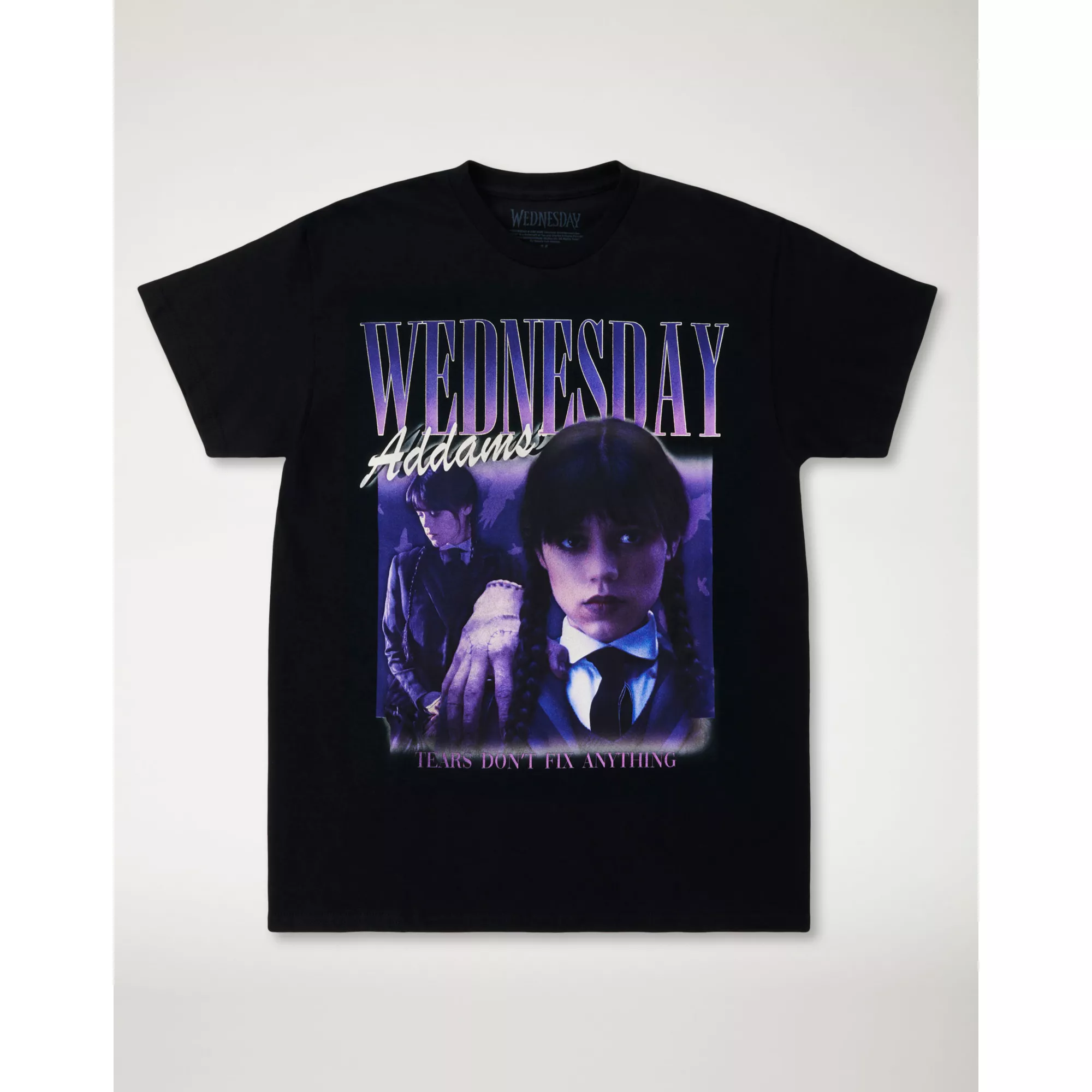 Wednesday Addams Graphic T Shirt - Wednesday at Spencer's
