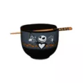 Jack Skellington Pumpkin Bowl with Chopsticks - The Nightmare Before Christmas at Spencer's