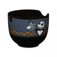 Jack Skellington Pumpkin Bowl with Chopsticks - The Nightmare Before Christmas at Spencer's