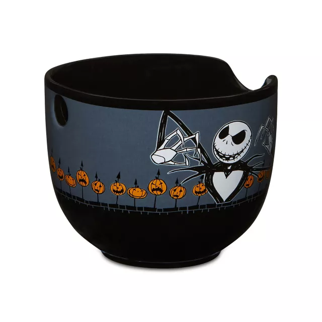 Jack Skellington Pumpkin Bowl with Chopsticks - The Nightmare Before Christmas at Spencer's
