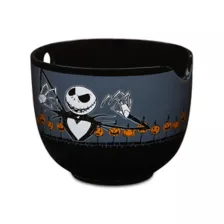 Jack Skellington Pumpkin Bowl with Chopsticks - The Nightmare Before Christmas at Spencer's