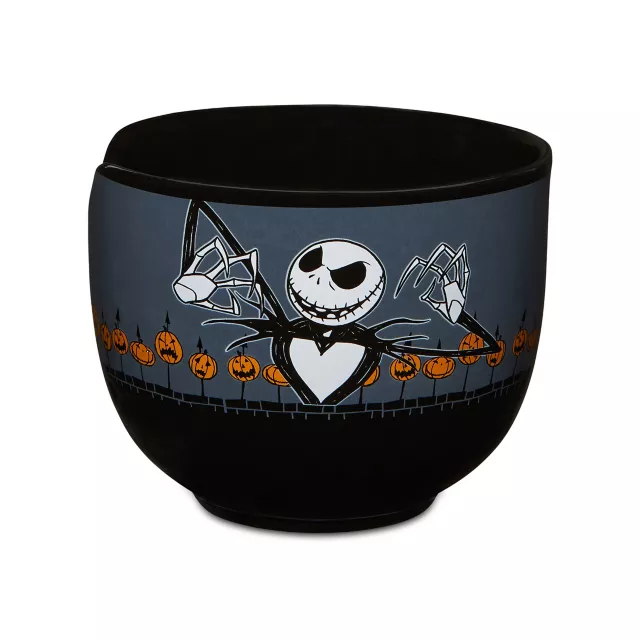 Jack Skellington Pumpkin Bowl with Chopsticks - The Nightmare Before Christmas at Spencer's