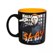 Michael Myers Slay All Day Coffee Mug 20 oz. - Halloween II at Spencer's