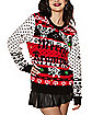 Light-Up Merry Krampus Ugly Christmas Sweater