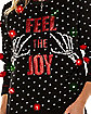 Light-Up Feel the Joy Christmas Sweater