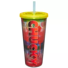 Chucky Cup with Straw - 20 oz. at Spencer's