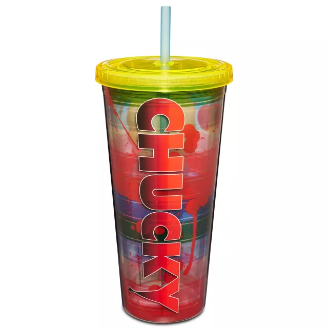 Chucky Cup with Straw - 20 oz. at Spencer's