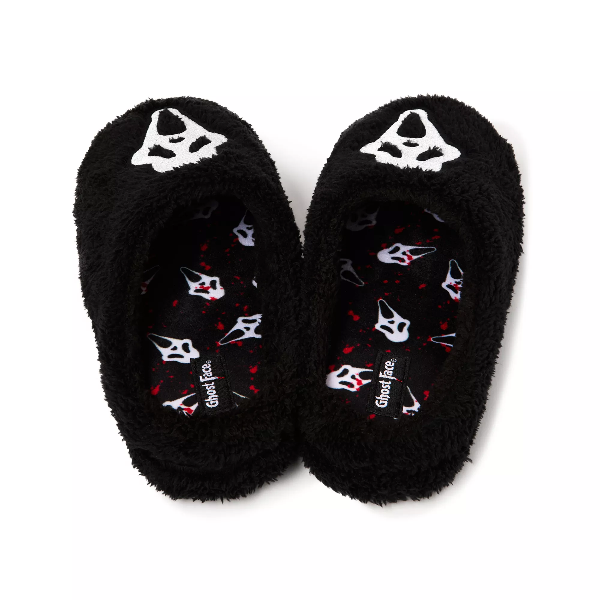 Ghost Face Slippers at Spencer's