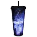 Wednesday Umbrella Cup with Straw - 20 oz. at Spencer's