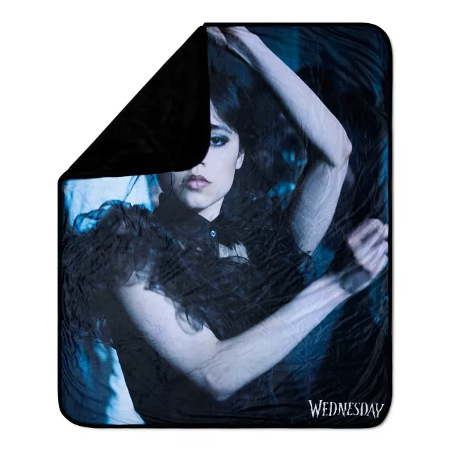 Wednesday Dance Fleece Blanket at Spencer's