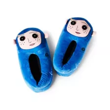 Coraline Plush Slippers at Spencer's