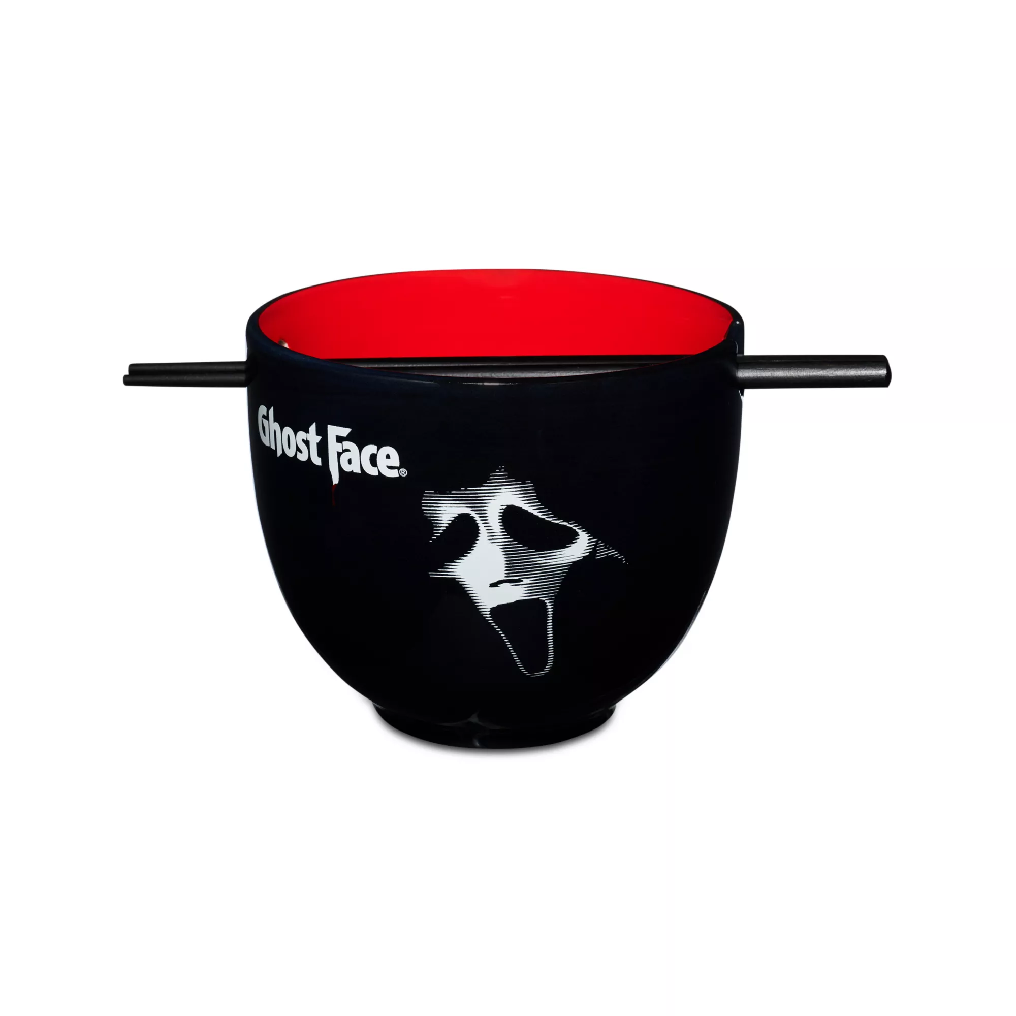 Ghost Face Bowl with Chopsticks - 20 oz. at Spencer's