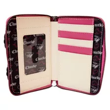 Loungefly Chucky and Tiffany Heart Zip Wallet - Bride of Chucky at Spencer's