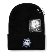 Jack Skellington Patch Beanie - The Nightmare Before Christmas at Spencer's