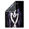 Elvira Purple Coffin Fleece Blanket at Spencer's