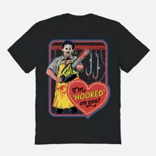 Leatherface Hooked on You T Shirt - Steven Rhodes at Spencer's