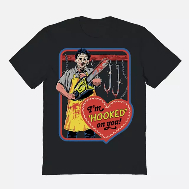 Leatherface Hooked on You T Shirt - Steven Rhodes at Spencer's
