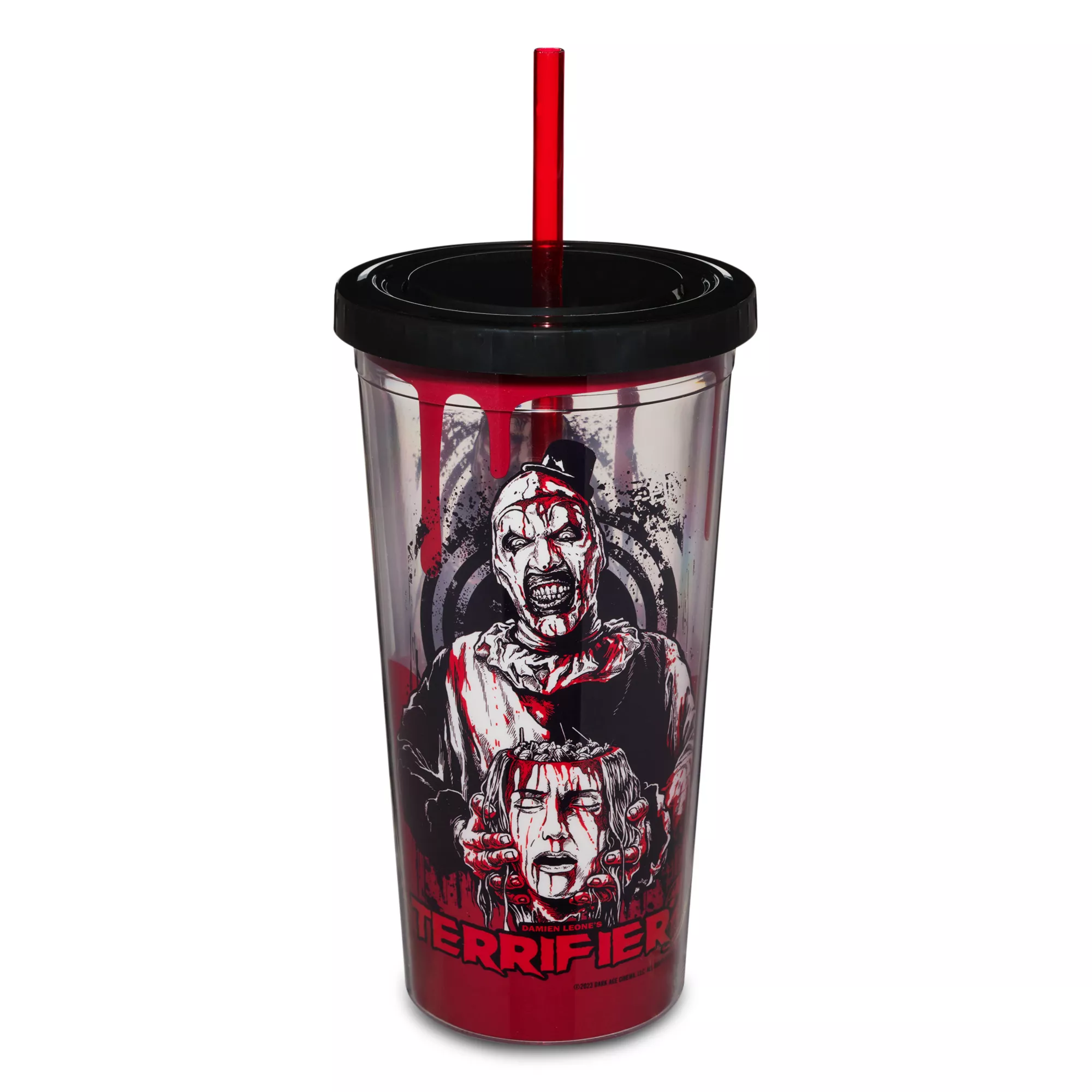 Art the Clown Cup with Straw 20 oz. - Terrifier at Spencer's