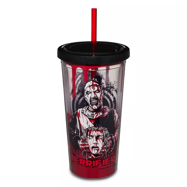 Art the Clown Cup with Straw 20 oz. - Terrifier at Spencer's